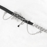 'Ms Arachnid' Punk Choker