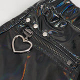 ‘Hour of the Devil' Iridescent Punk Trousers