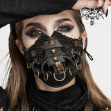 'Chromium' Distressed Steampunk Mask