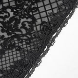 Lost Highway' Gothic Mesh Cape With Hood