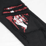 ‘Tokyo Streets’ Punk Ripped Trousers