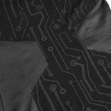 Skt119 Cyberpunk Print Dress