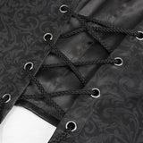 'Daemon' Gothic Swallow-tailed Buckled Vest