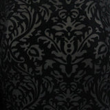 One Shoulder Asymmetrical Dark Pattern Stretchy Velvet Long Dress With Shawl