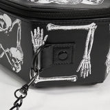 'Coffin Of Desire' Gothic Printed Shoulder Bag
