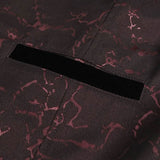 'Dream Snatcher' Gothic Patterned Swallowtail Coat (Crimson)