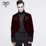 'Die For Me' Gothic Embroidered Dovetail Coat