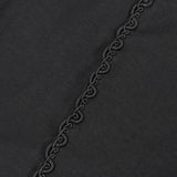 'Martian' Gothic Crucifix Bell-Bottoms (White)