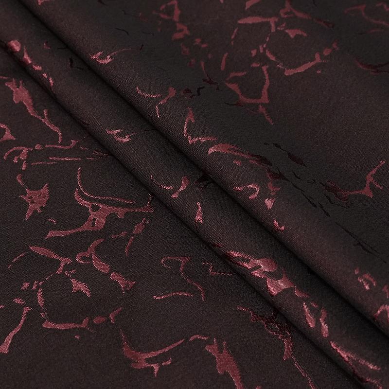 'Dream Snatcher' Gothic Patterned Swallowtail Coat (Crimson)
