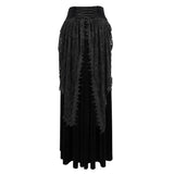 'Autumn Waltz' Gothic Velvet Skirt