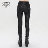 'Lady Killer' Punk Distressed Trousers