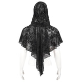 Lost Highway' Gothic Mesh Cape With Hood