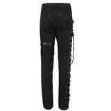 'Themis' Punk Distressed Trousers