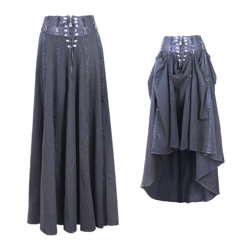 SP067 – Steampunk skirt – Black – ML – Western F.a.s.h.i.o.n