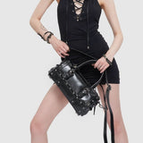 ‘Alienated' Punk Skull Rectangular Bag