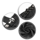 Gothic Noble Count Darkness High Neck Cotton And Linen Tattered Cloak