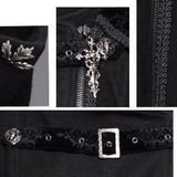 Men Removable One Sided Shawl Thick Long Coat