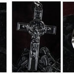 Gothic Black And Red Patchwork Winter Velveteen Women Long Coat
