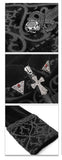 Gothic Palace Chinese Frog Floral Men Velvet Coat With Slit