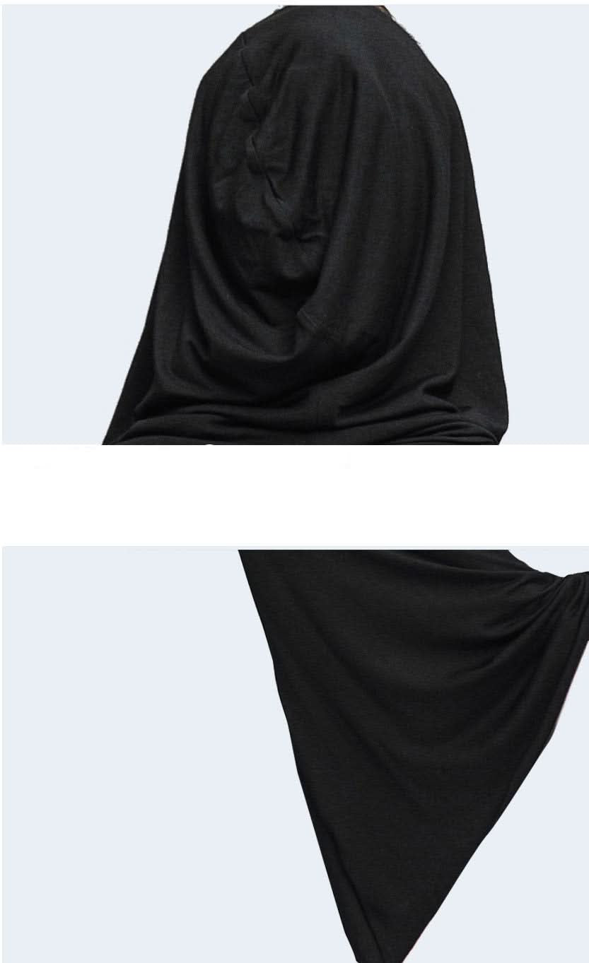 Daily Life Classic Style Flared Sleeve Women Hooded Knit Dress
