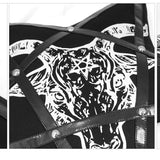 'Ave Satanas' Gothic Pentagram Pillow