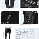 'Mondo Bizarro' Fitted Punk Trousers