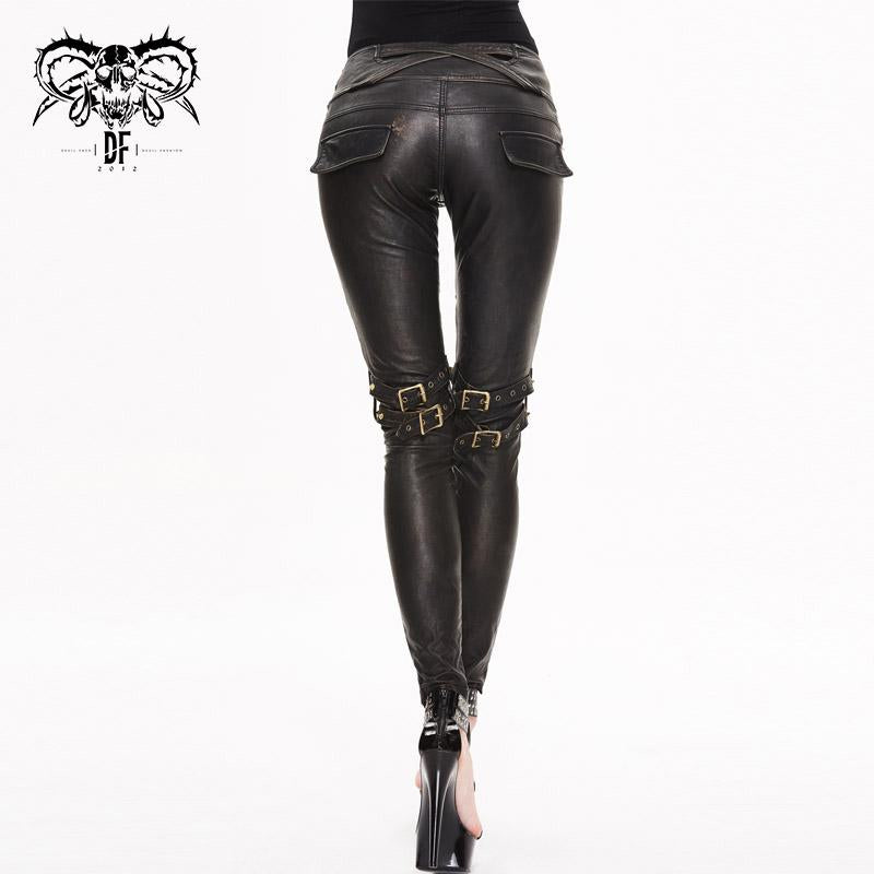 Leather Pants Women 
