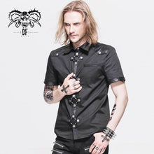 Vortex' Punk Button-Down Tee