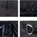 Fringed Lace Jacquard Sexy Ladies Summer Pleated Short Skirts