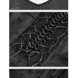 'Tear You Apart' Gothic Distressed Dress
