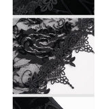 'Autumn Waltz' Gothic Velvet Skirt