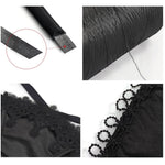 Sst010 Gothic Lace Halter Bikini Swimsuit Suit