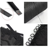 Sst010 Gothic Lace Halter Bikini Swimsuit Suit