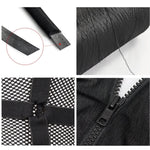 Sst013 Waist Straps And Mesh Spliced Swimsuit