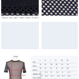 'Basket Case' Mesh Punk Round Neck T-Shirt