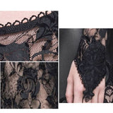 Daily Wear See Through Rose Flocking Big Round Collar Sexy Ladies Lace T Shirt