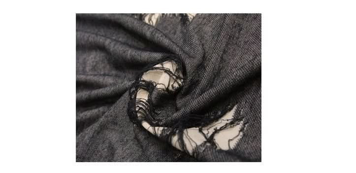 Everyday Summer Punk Sexy Women Black Apricot Broken Lines Low Chest Sleeveless Vest