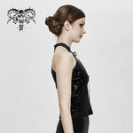 Stars And Moon Printing Daily Life Dense Velvet Sexy Ladies Vests