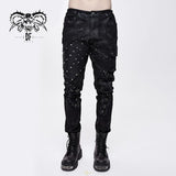 'Poison' Distressed Punk Trousers