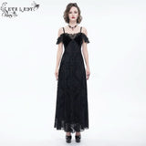 'Burn the Witch' Gothic Slip Dress