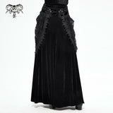 'Autumn Waltz' Gothic Velvet Skirt