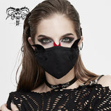 Punk Little Devil Women Cotton Masks With Wings