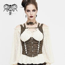 Gears and Cogs' Steampunk Corset Vest — DevilFashion Gothic Clothing