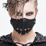 Punk Rock Demonic Rift Metal Bright Pleated Men Mask