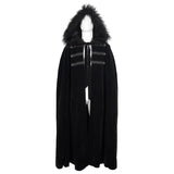 'No Longer Human' Gothic Fur Cloak