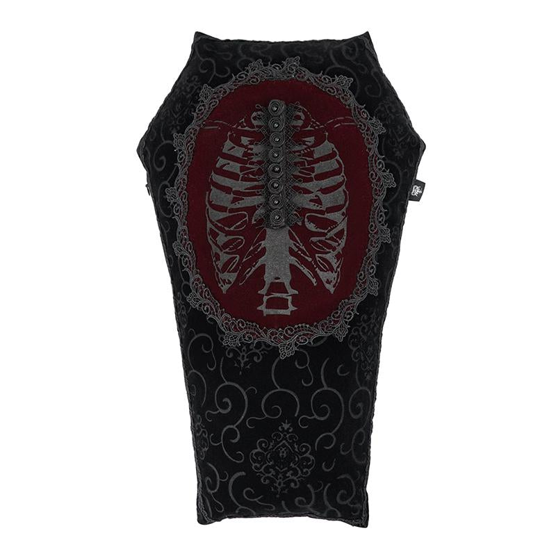 'Time Warp' Gothic Coffin Pillow