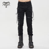 'Themis' Punk Distressed Trousers