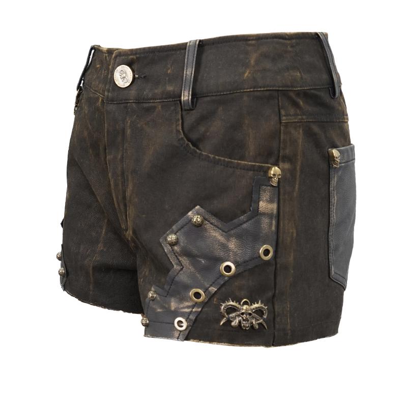 Pt143 Steampunk Gear Shorts