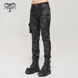 'Shivers' Punk Pants With Detachable Pocket
