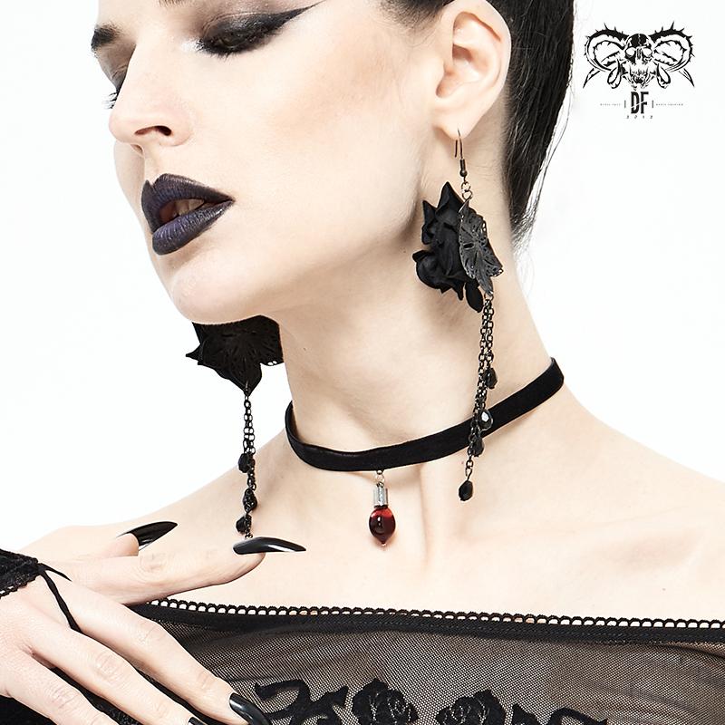 Imported Retro Fashion Simple black lace Choker Necklace Vintage Gothic  Jewelry : Amazon.in: Fashion